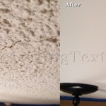 Coarse and cracked ceiling texture preventing home seller from getting maximum value