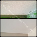 Ceiling edges cracked along the wall in Burnaby BC